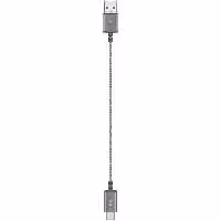 کابل MOSHI موشی تبدیل USB-C به USB-A مدل Integra طول 25 سانتیمتر خاکستری - Hiapple.ir
