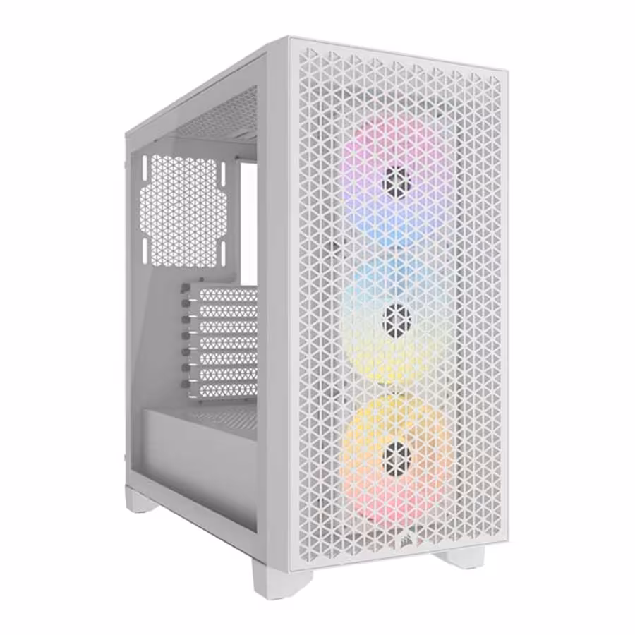 قیمت و خرید کیس کامپیوتر کورسیر مدل 3000D RGB AIRFLOW White | یاس ارتباط
