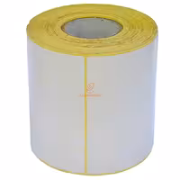 لیبل (برچسب) رولی 150*100 میلی متری سفید