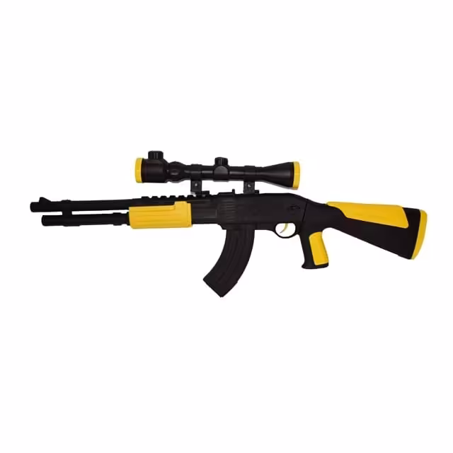 اسباب بازی تفنگ کلاش کماندو بزرگ دوربین دار