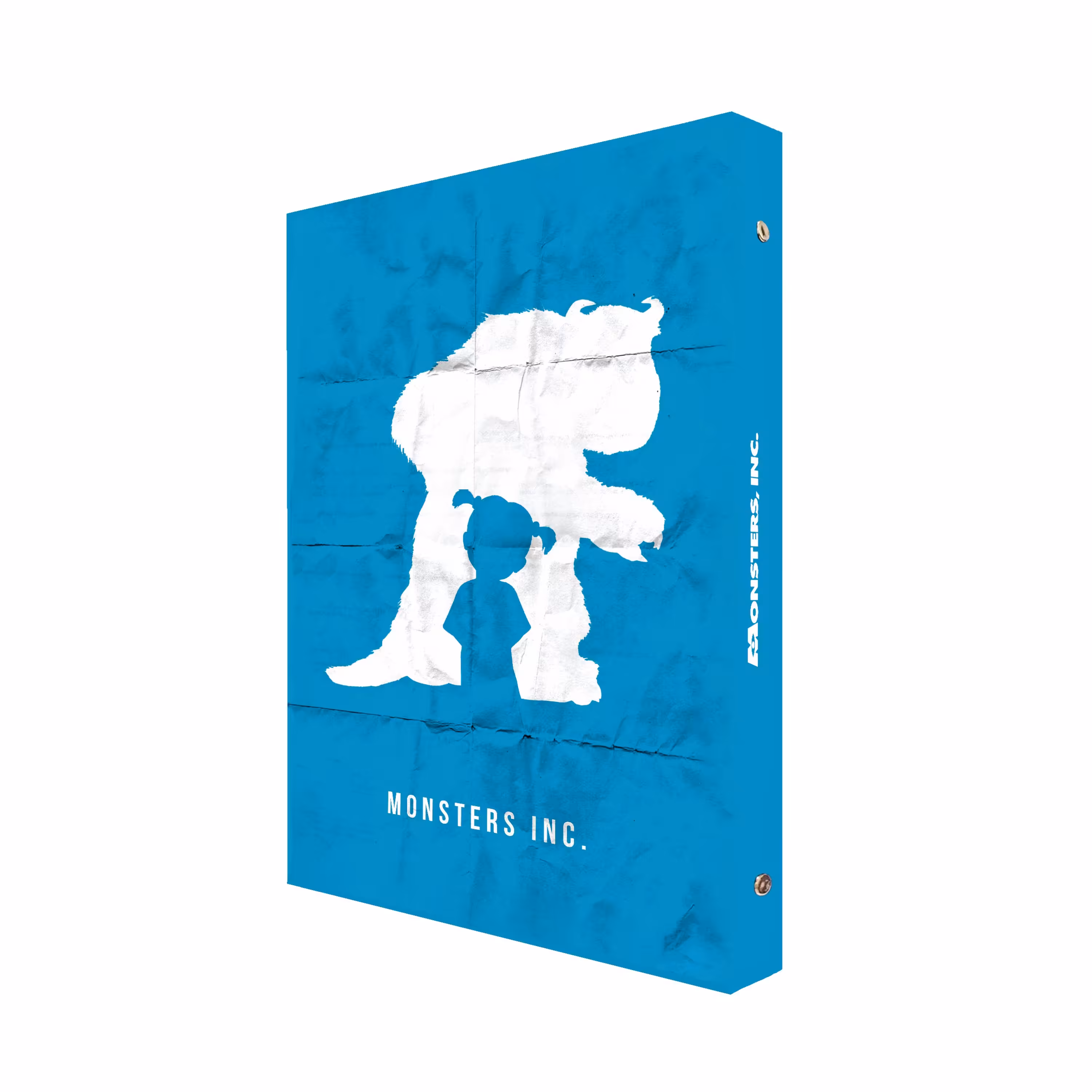 دفتر کلاسوری 100 برگ پدیده نقش مدل 26 حلقه کالکشن انیمیشن طرح کارخانه هیولا کد03