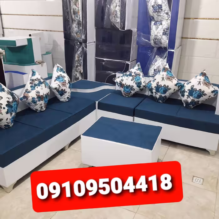 مبل ال کمجا کنج با بیش از 30‌رنگ مختلف 