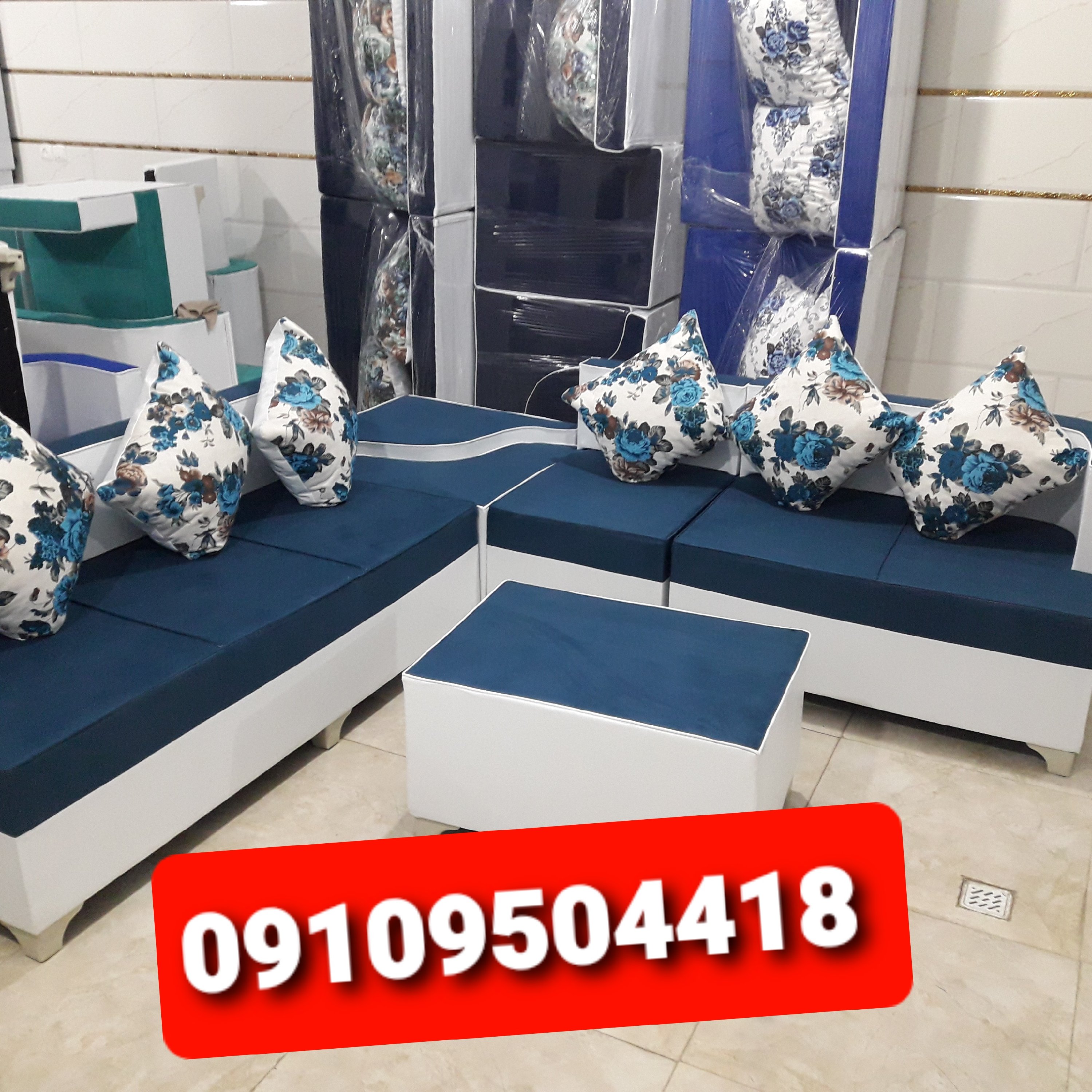 مبل ال کمجا کنج با بیش از 30رنگ مختلف