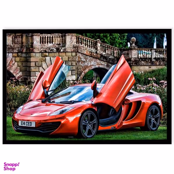 تابلو نوری بکلیت  طرح ماشین مکلارن مدل B4724