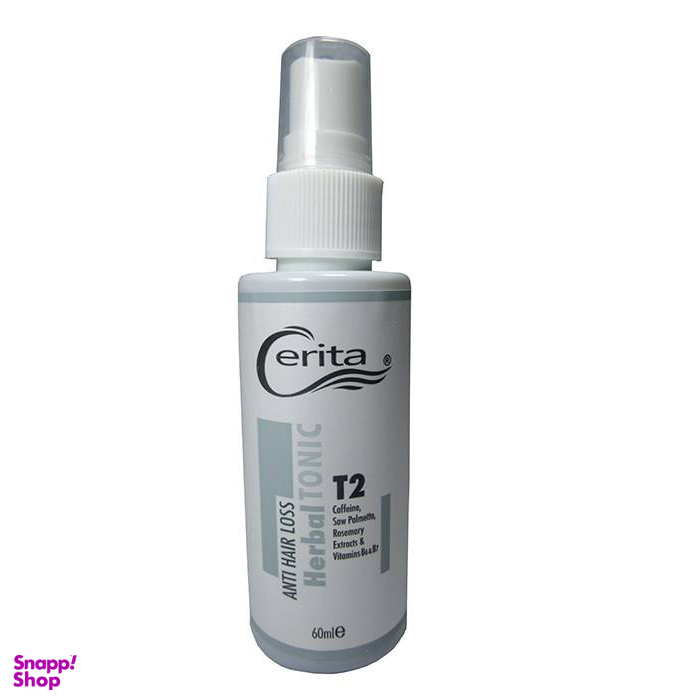 تونیک تقویت مو سر سریتا (Cerita) مدل Herbal حجم 60 میلی لیتر