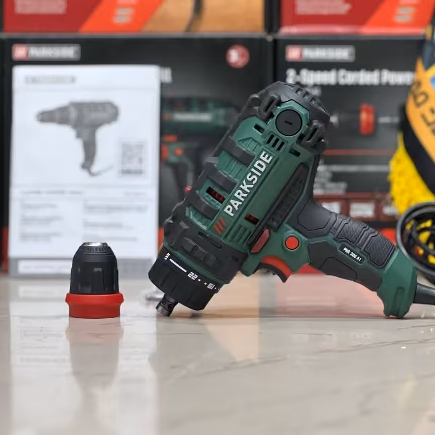 پیچ بند پارکساییدمدل PNS300AD
ولتاژ برق 220 ولت
سه نظام 10 میلیمتر