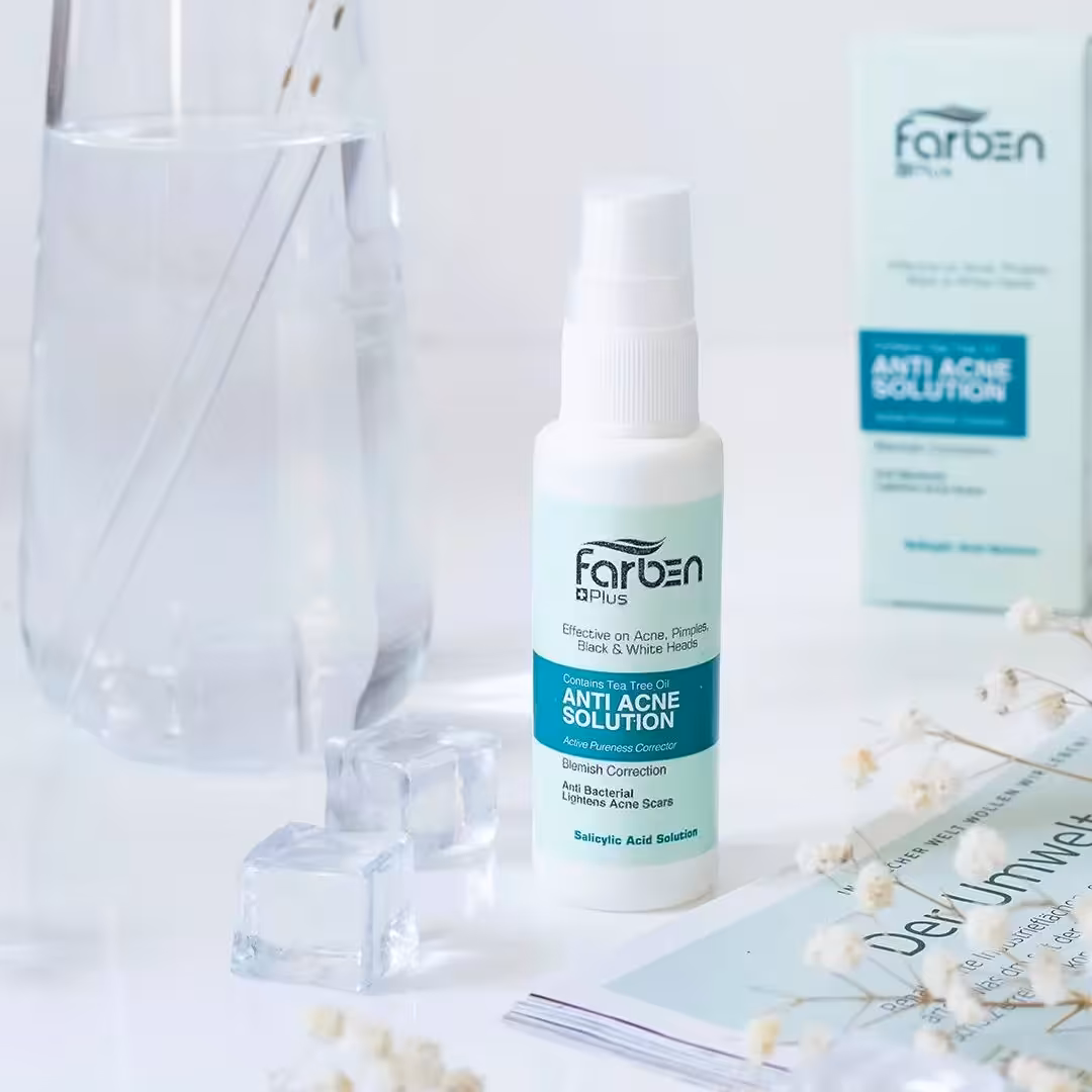 محلول ضد جوش و آکنه فاربن