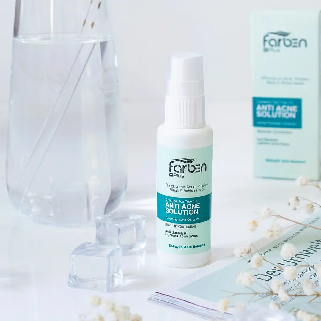 محلول ضد جوش و آکنه فاربن