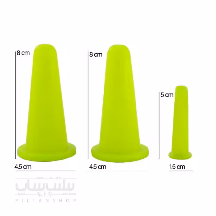 بادکش سیلیکونی بدن 3 عددی