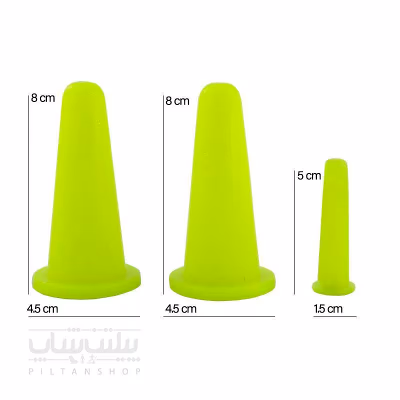 بادکش سیلیکونی بدن 3 عددی