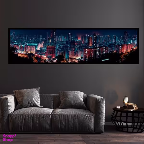 تابلو بکلیت طرح منظره شهری و برج مدل کشیده B-7431