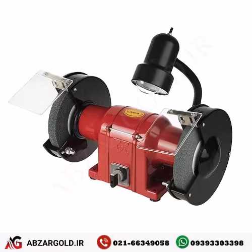 سنگ رومیزی ( چرخ سنباده ) 200 میلیمتر تک فاز محک مدل GD 200-