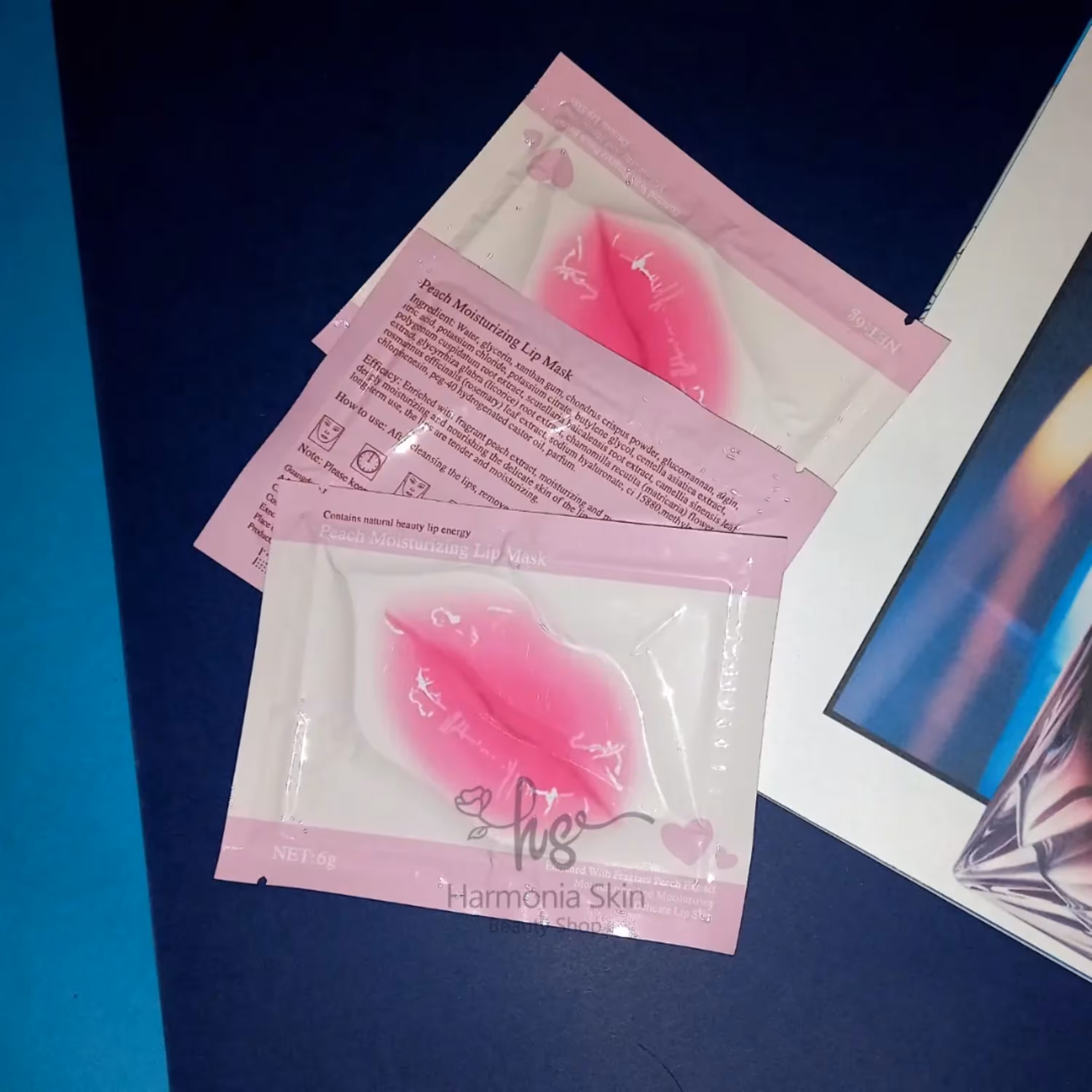 ماسک و پچ لب هلو