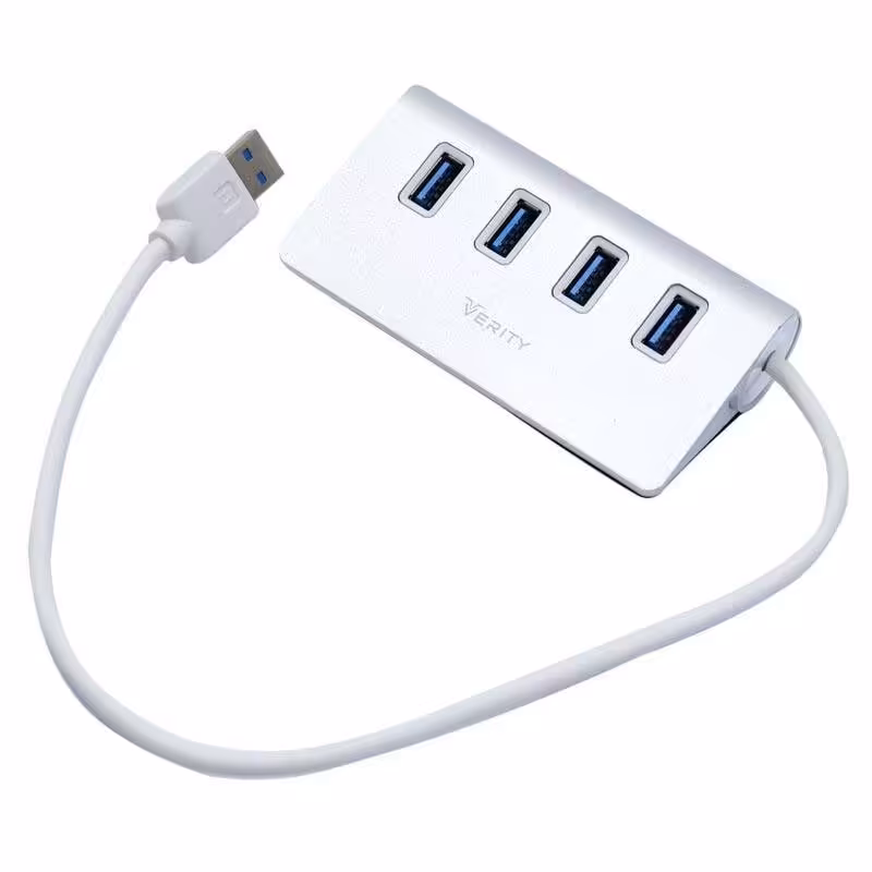 هاب 4 پورت یو اس بی وریتی مدل Verity H 406 USB 3  