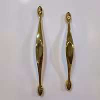 دستگیره کابینت طلایی سایز 22.4cm برند Seyman