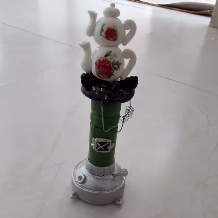 دکوری چراغ خمیری ایتالیایی کد 71