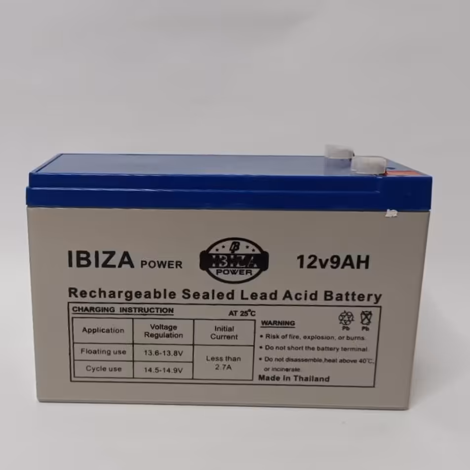 باطری  یو پی اس (ups) 9 امپر 12 ولت ایبیزا پاور تاریخ 2023 خارجی کیفیت بالا 