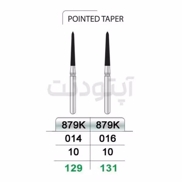 فرز پوینت تیپر الماسه تراش تیزکاوان | 897K