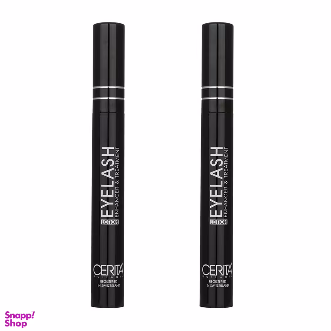 محلول تقویت کننده مژه سریتا مدل Eyelash حجم 7 میلی‌ لیتر مجموعه 2 عددی