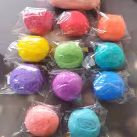 خمیر  ایتالیایی پک 12رنگ 750گرم هوا خشک