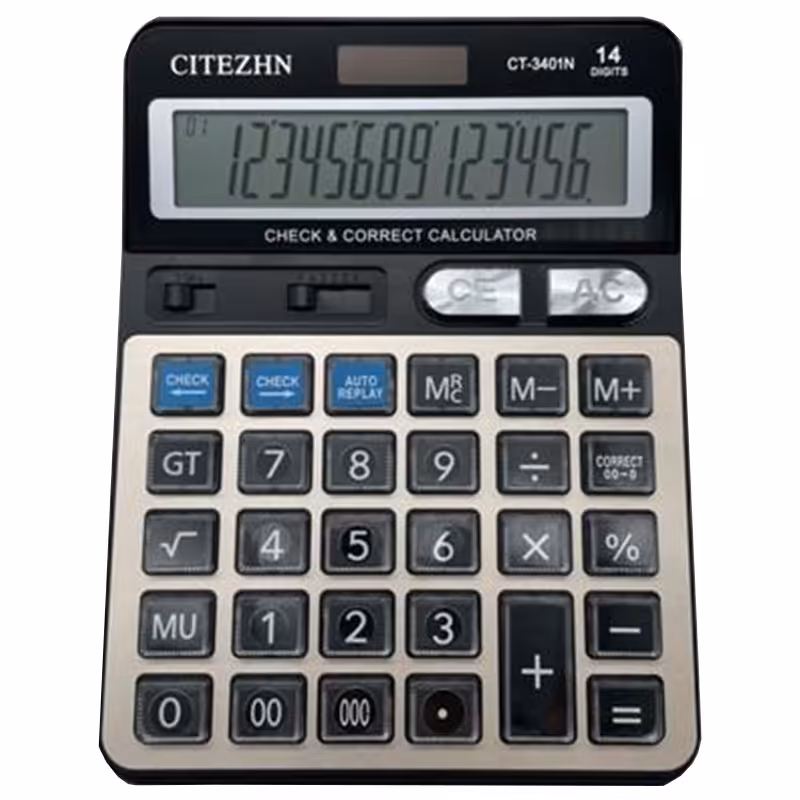 خرید ماشین حساب CITEZHN مدل CT-3401N