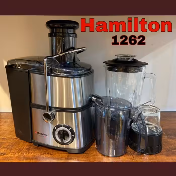 آبمیوه گیری 3 کاره همیلتون مدل 1262