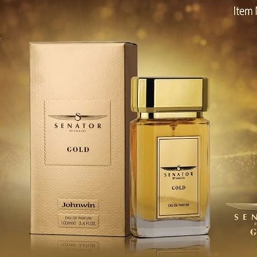 ادکلن مردانه جانوین سناتور طلایی (Johnwin Senator Gold) حجم 100 میل