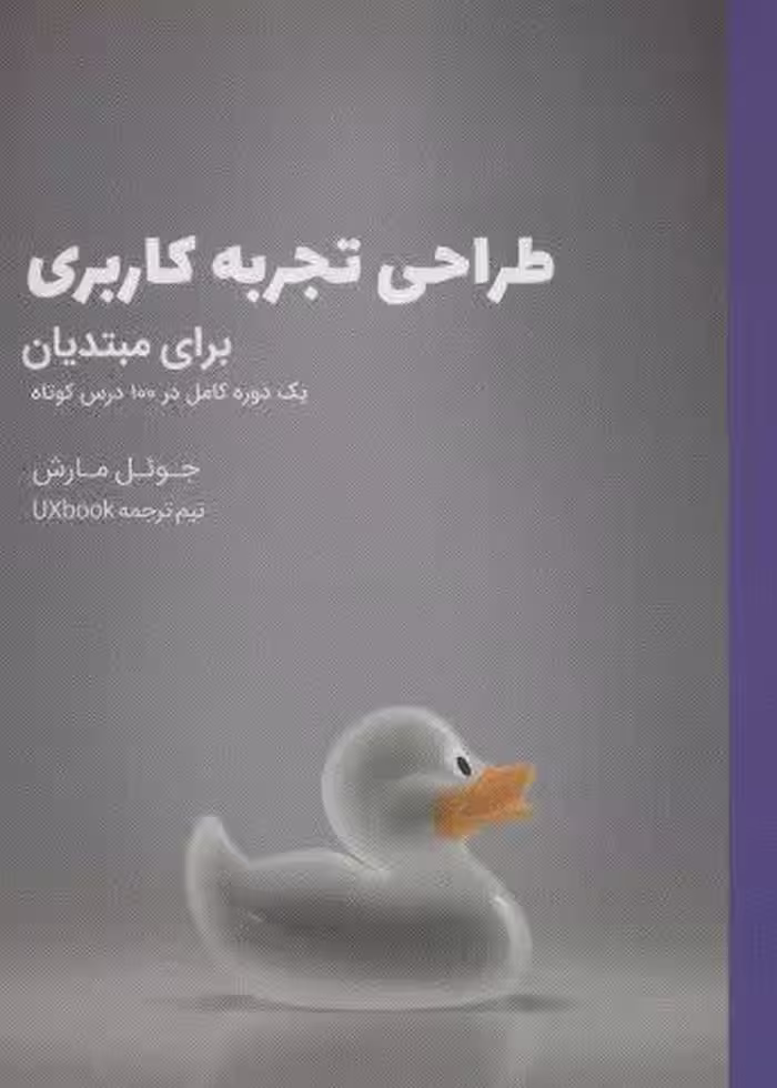 طراحی تجربه کاربری برای مبتدیان (یک دوره کامل در 100 درس کوتاه)