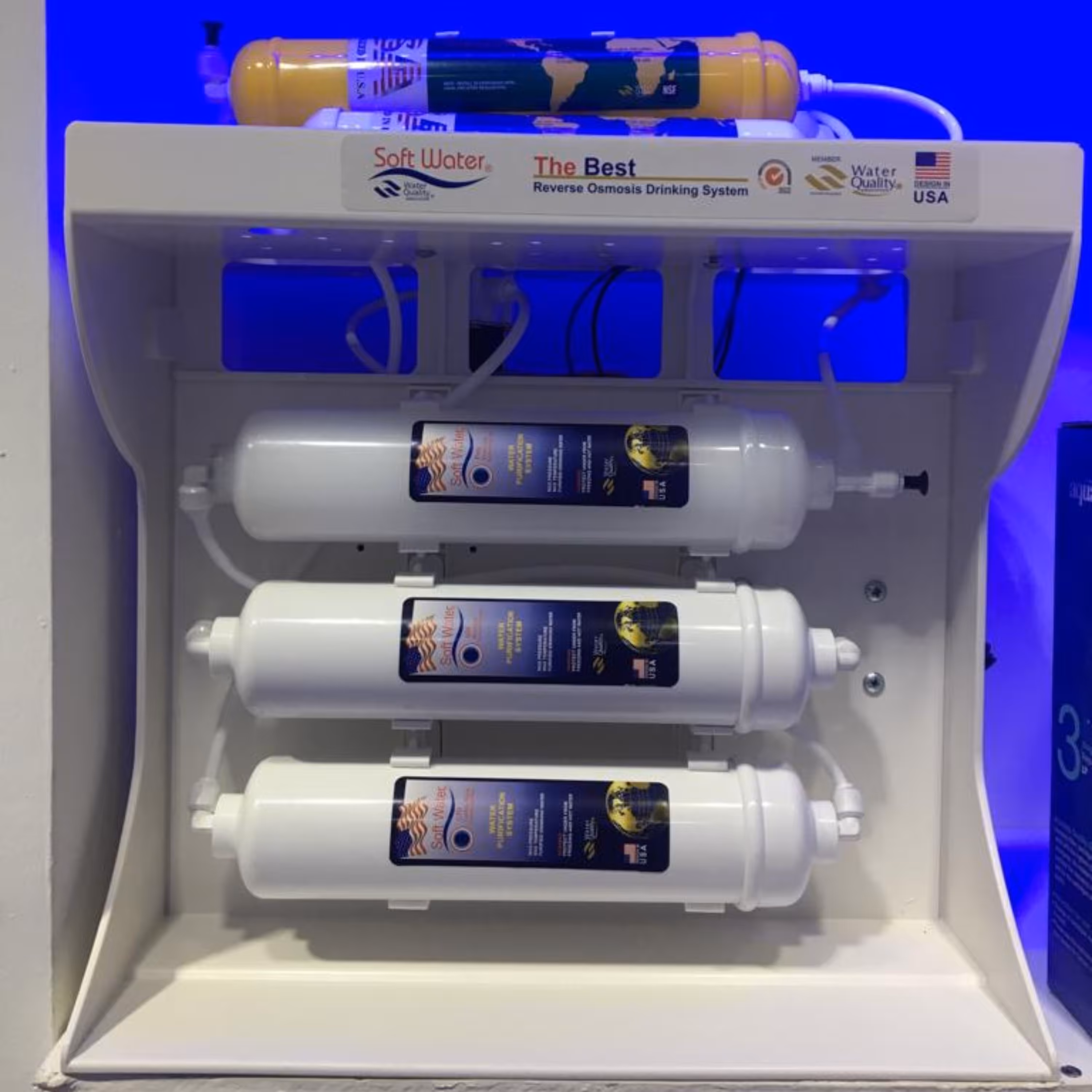 تصفیه آب  خانگی سافت واتر  softwater (تسفیه تسویه)