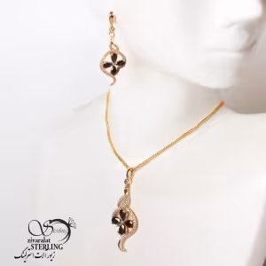 نیم ست با طرح لوزی