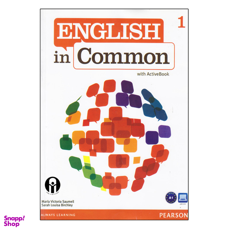 کتاب English In Common 1 With ActiveBook اثر Maria Victoria Saumell And Sarah Louisa Birchley انتشارات پیرسون