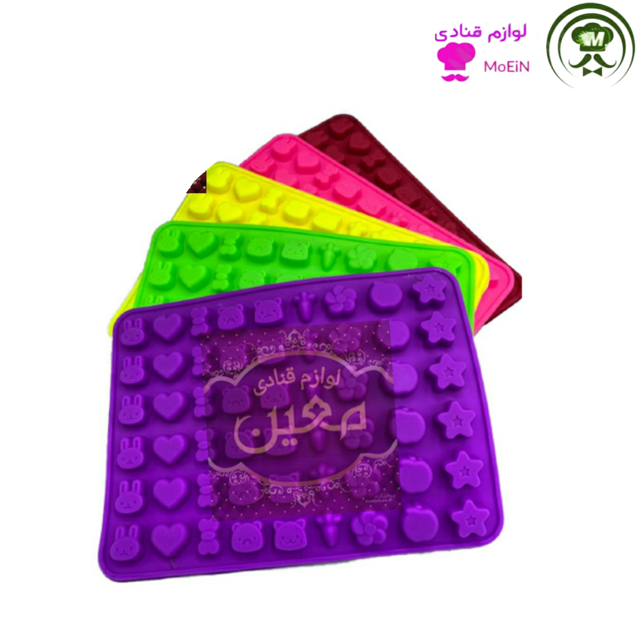 قالب ژله سیلیکونی رنگی