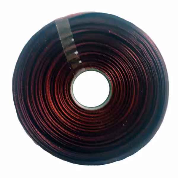 روبان پلی استر 50 متری قهوه ای رنگ