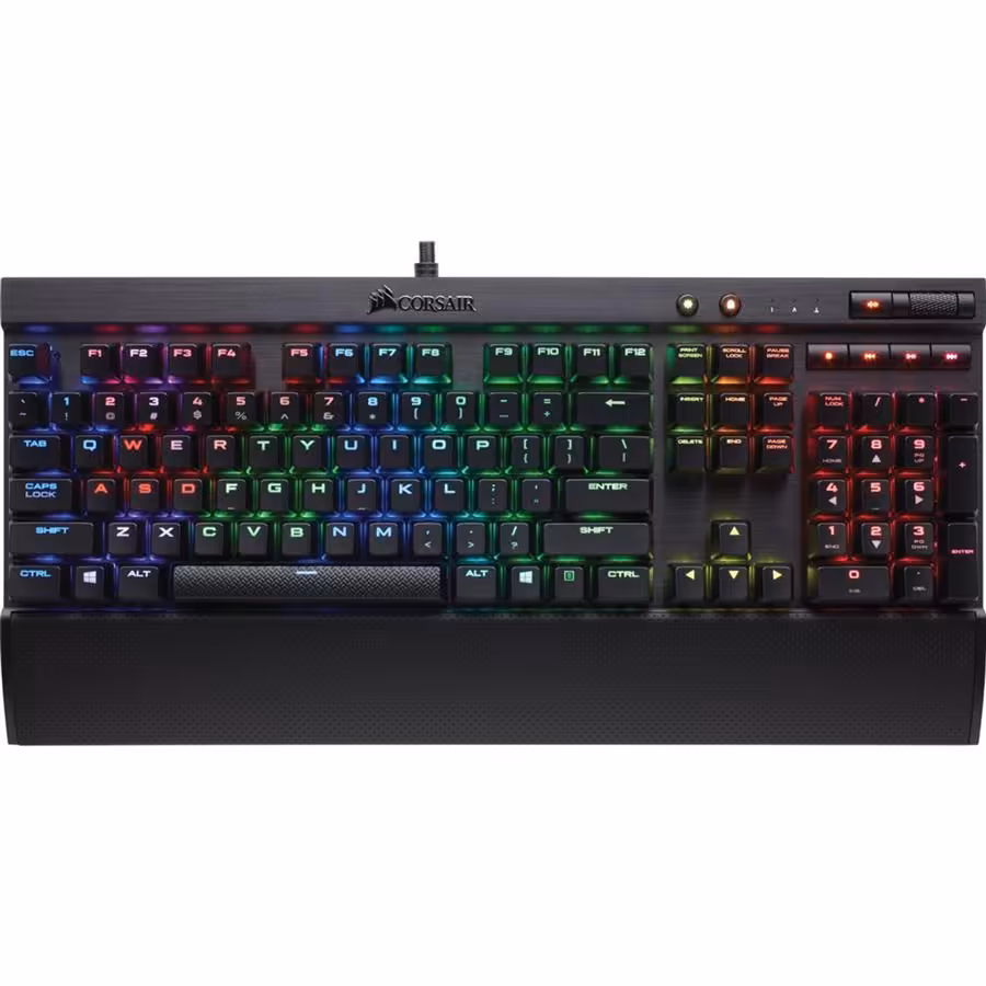 کیبورد با سیم کورسیر مدل K70 RGB RAPIDFIRE Mechanical
