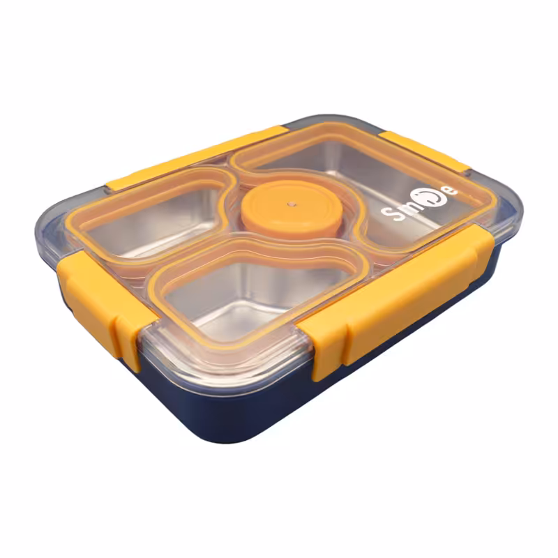 ظرف غذا لانچ باکس مدل 4Box-Continent ظرفیت 950 میلی لیتر