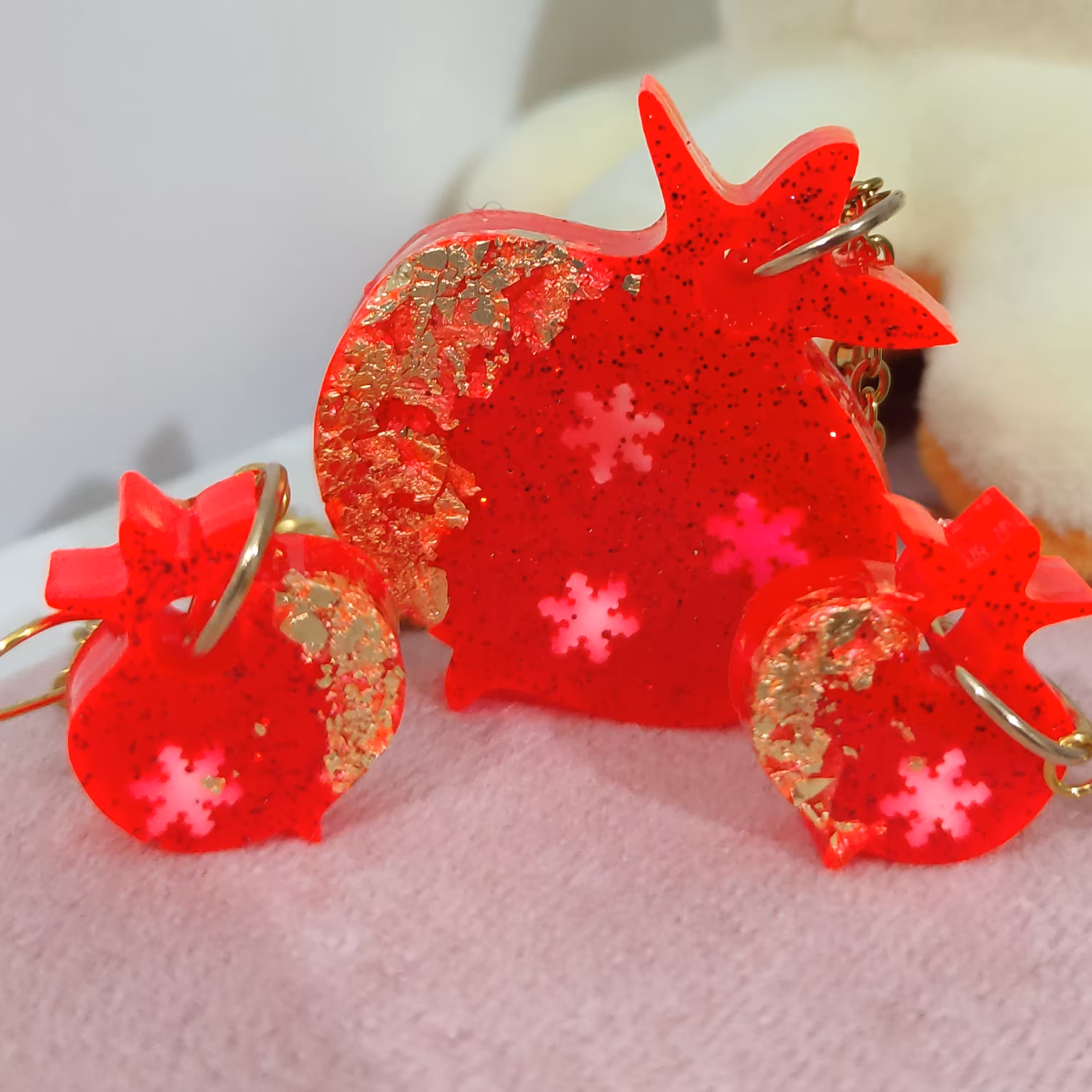 نیم ست رزینی انار یلدا