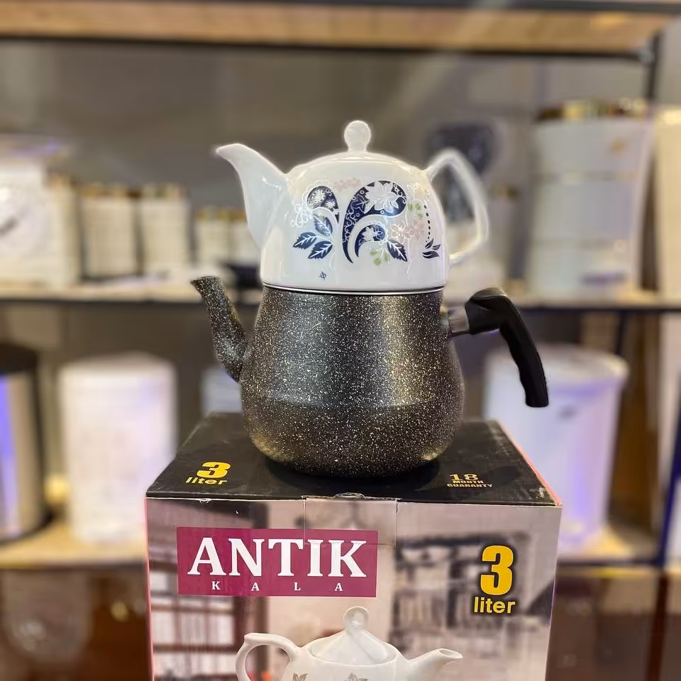 کتری و قوری 3 لیتری گرانیتی