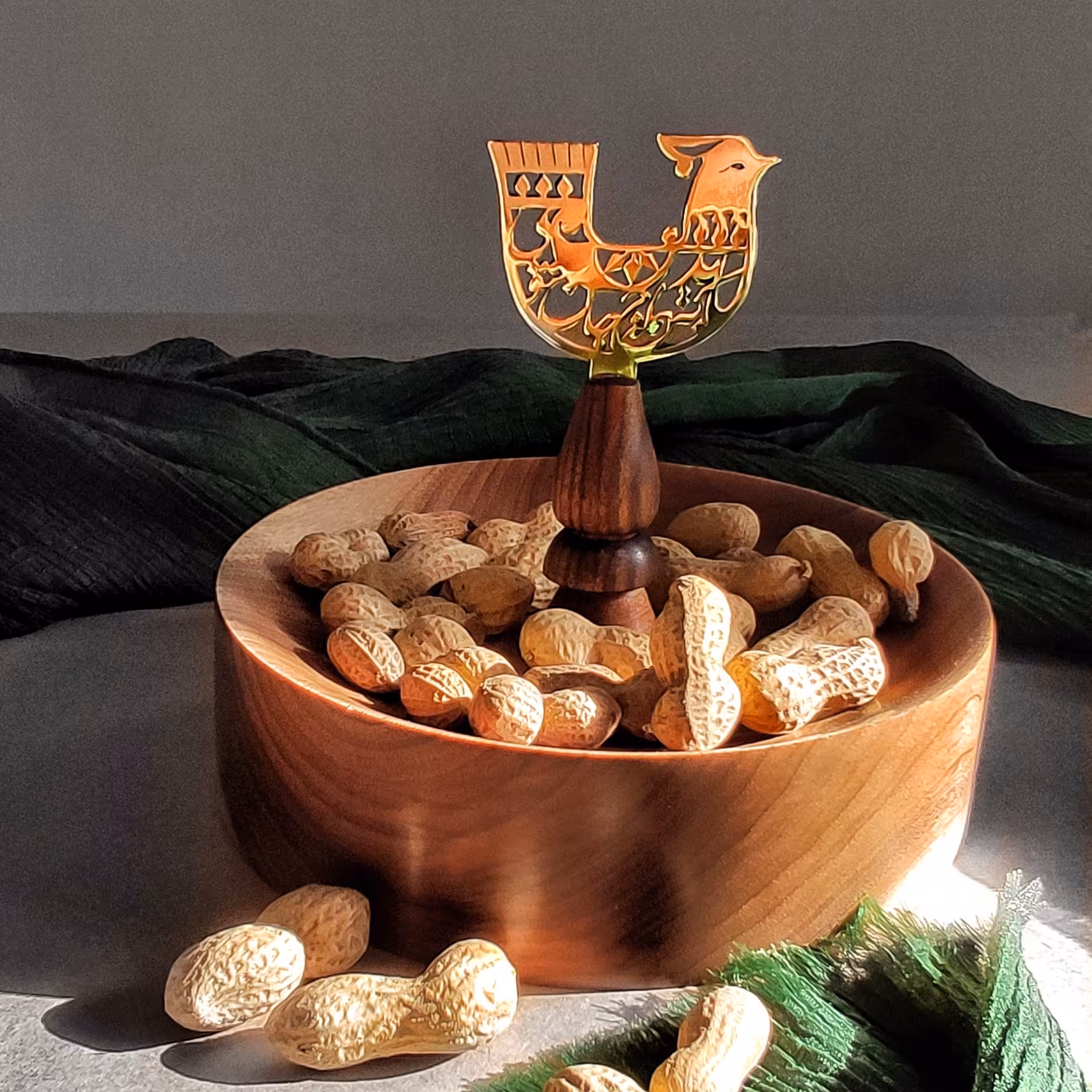 ظرف پذیرایی چوبی خاص و منحصر بفرد 