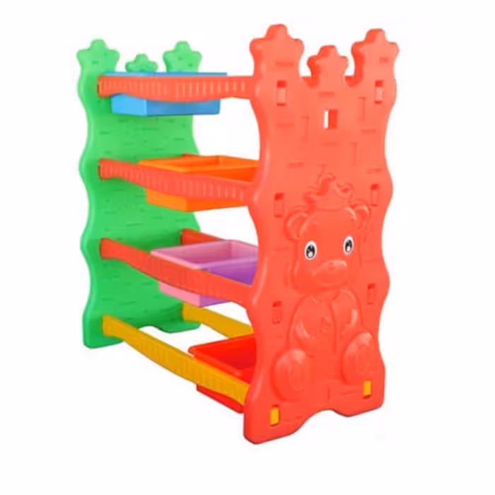 قفسه اسباب بازی میشا باکس 12 تایی مناسب محیط های بازی و سرگرمی کودکان W338 پسکرایه