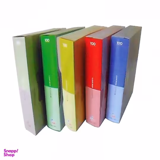 کلیر بوک قابدار 100 برگ