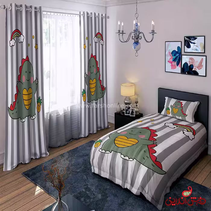 روتختی طرح دایناسور مهربان کد 15461