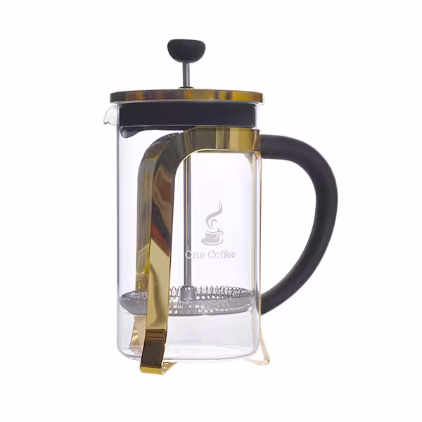 فرنچ پرس طلایی 600 سی سی