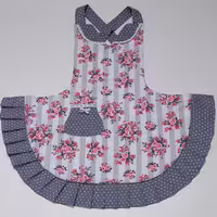 پیش بند یقه دار فانتزی