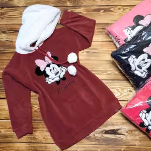 هودی بافت دخترانه میکی رویایی