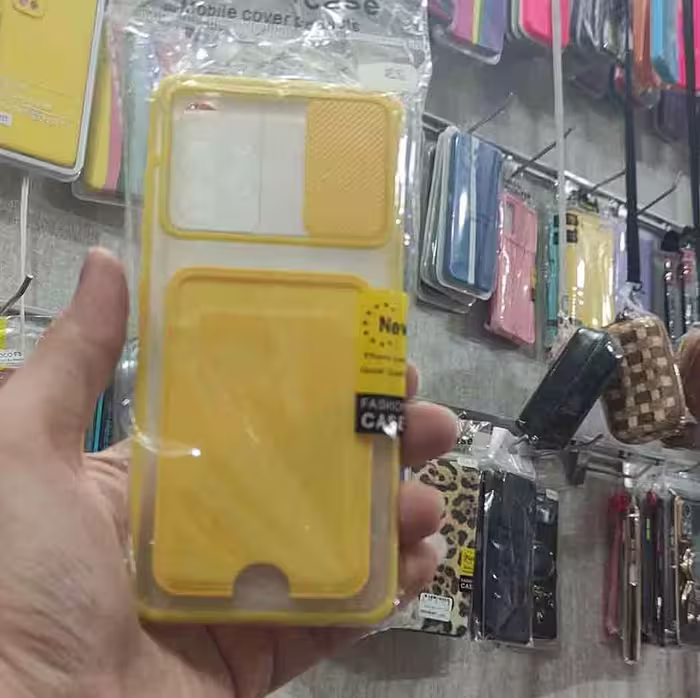 گارد PC مات محافظ لنز دار  جاکارتی Samsung A52 A52s رنگ زرد