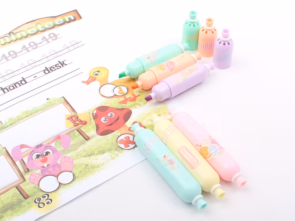 ماژیک هایلایت 6 عددی سوسیس