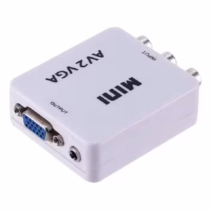 مبدل AV به VGA وی نت مدل V-COAV2VGAM