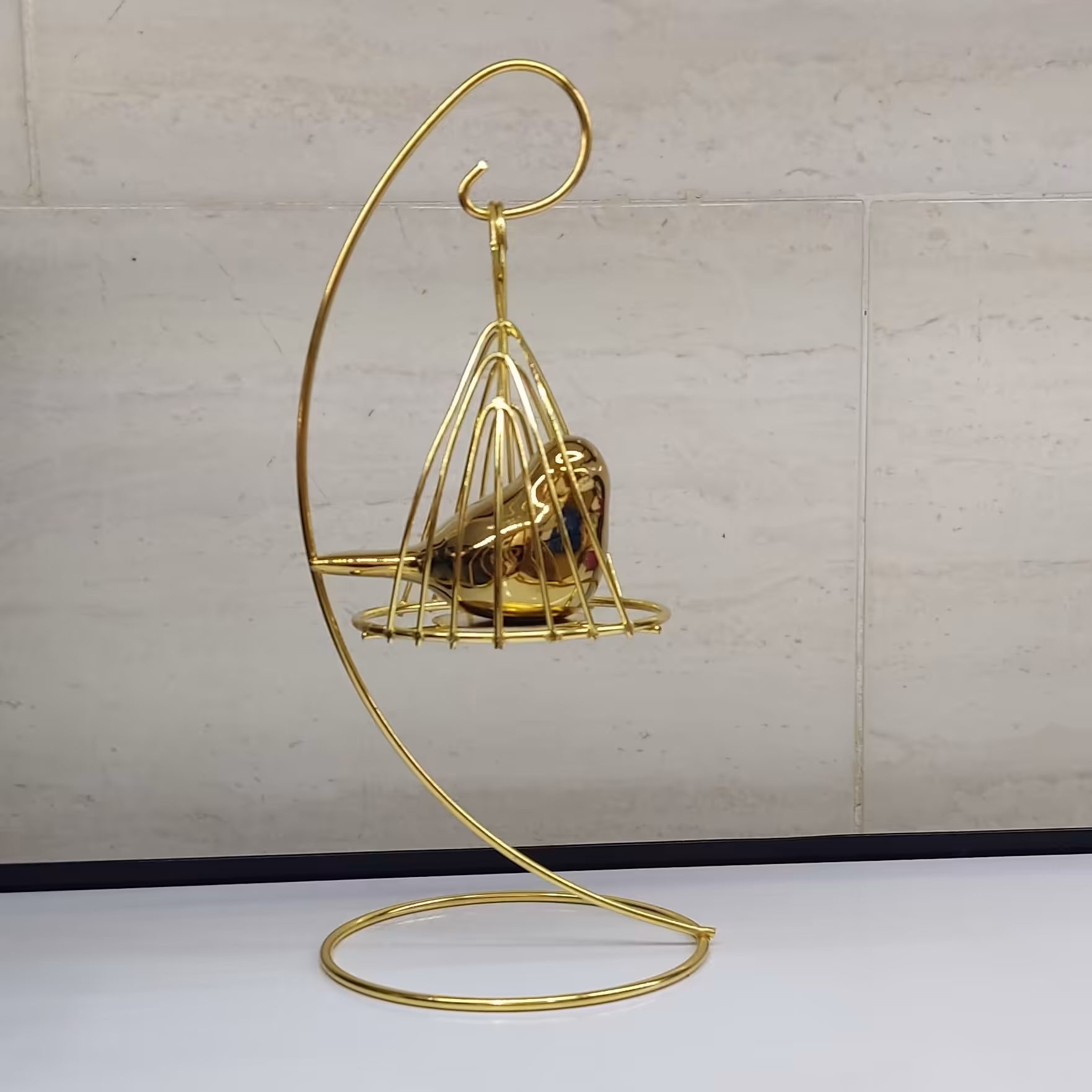 قفس اشکی طلایی (همراه پرنده)