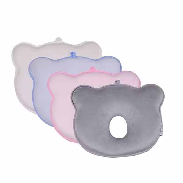 بالش مموری فوم سر نوزاد ایسیز طرح خرسی