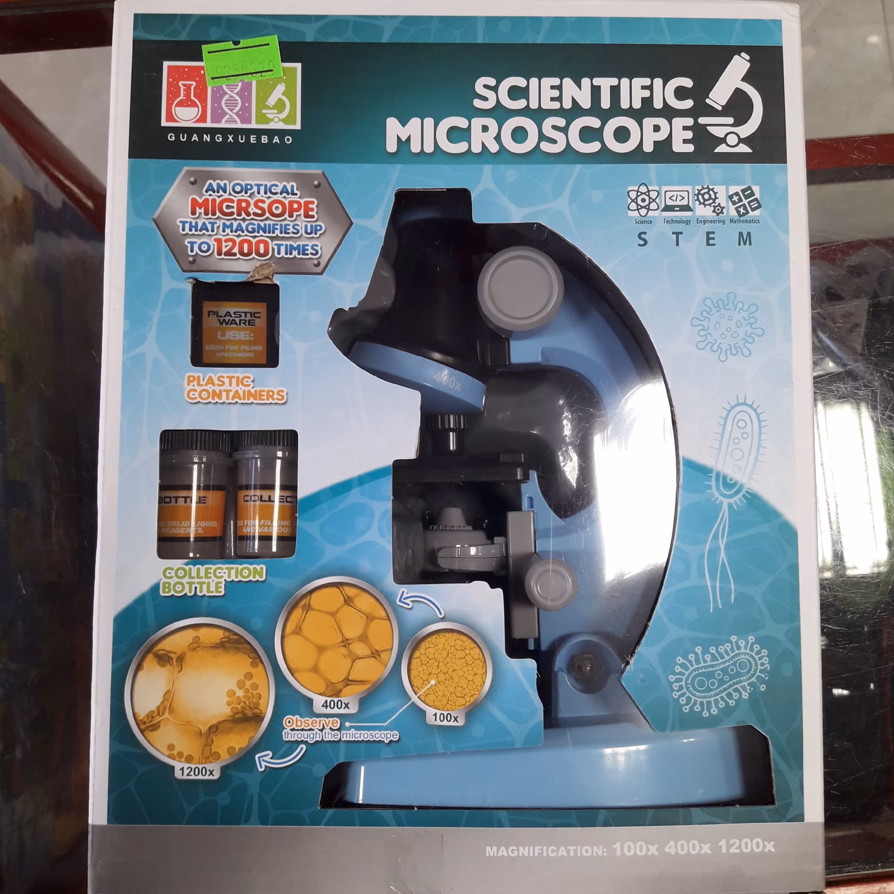 میکروسکوپ 1200 برابر